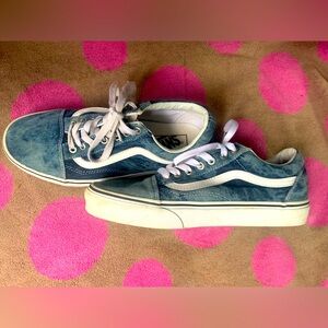 Vans Blue Tie Dye Sneaker sz,7